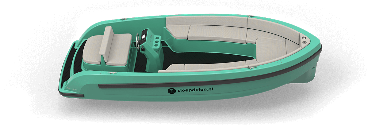 mooie e-tender in hartje rotterdam